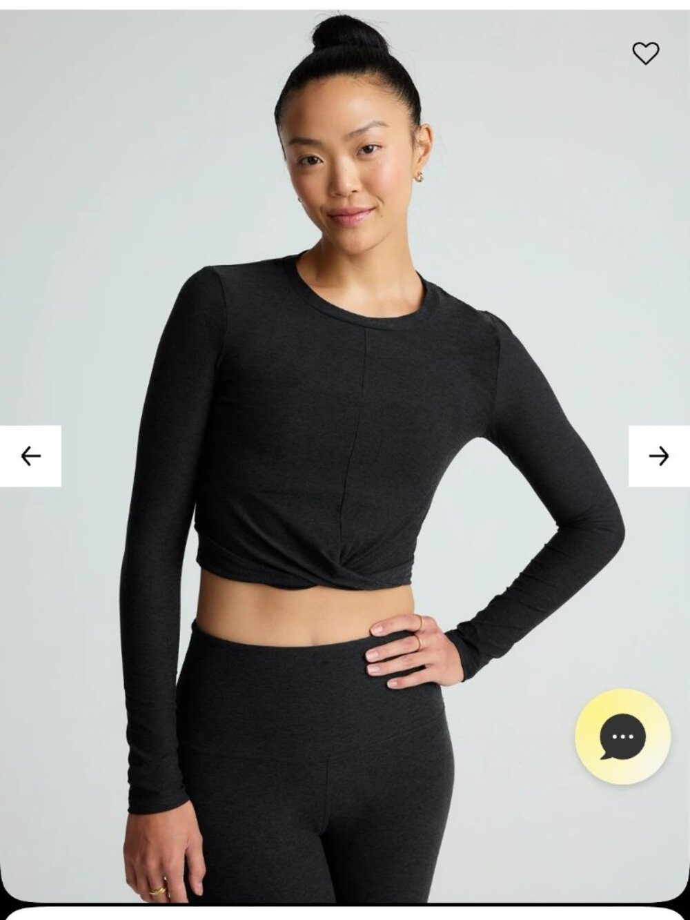 Sz M Beyond yoga cropped top